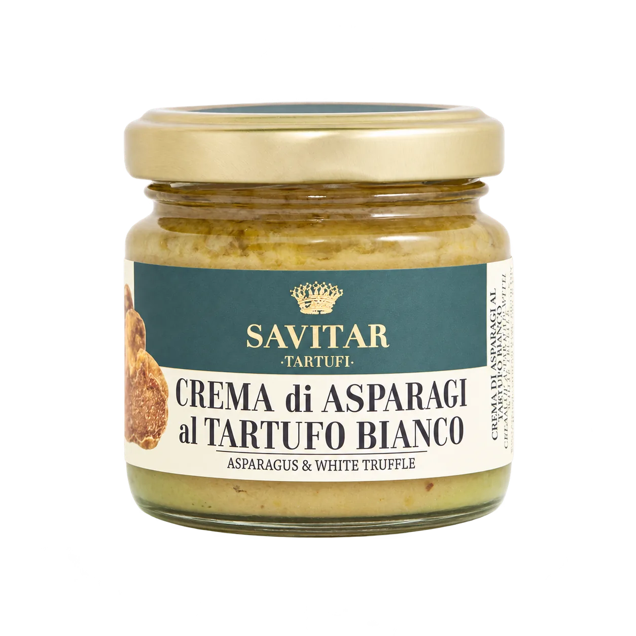 Crema di asparagi al tartufo bianco Savitar Tartufi