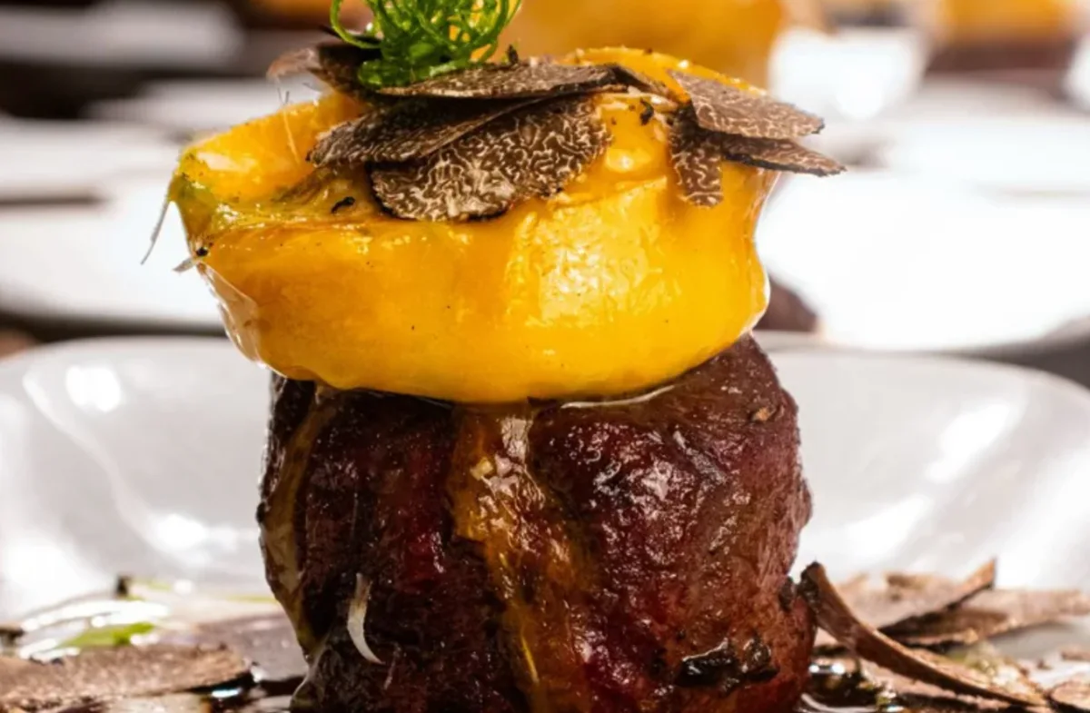 Piatto al tartufo di Dani Buzzi al Lotti Cucina