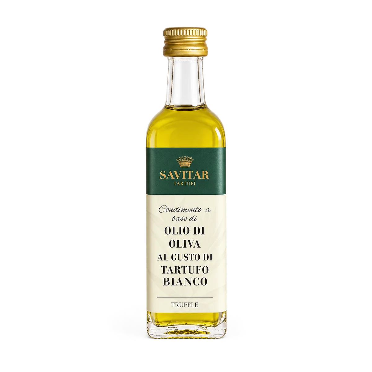 Bottiglia di Olio di Oliva al Tartufo Bianco Savitar Tartufi